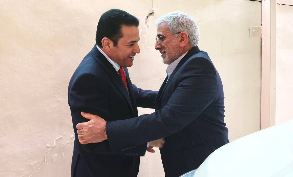 پوشش متفاوت سردار قاآنی در عراق جلب‌توجه کرد
