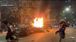دو کشته و ۵۵۹ دستگیری؛ طرفداران پاری‌سن ژرمن پاریس را به آتش کشیدیدند!