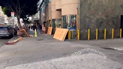 ویدئو | لس‌آنجلس رسما حکومت نظامی شد؛ مغازه‌ها بسته شد!