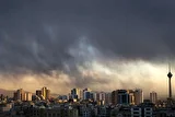 رعد و برق، باد شدید و گرد و خاک در راه تهران