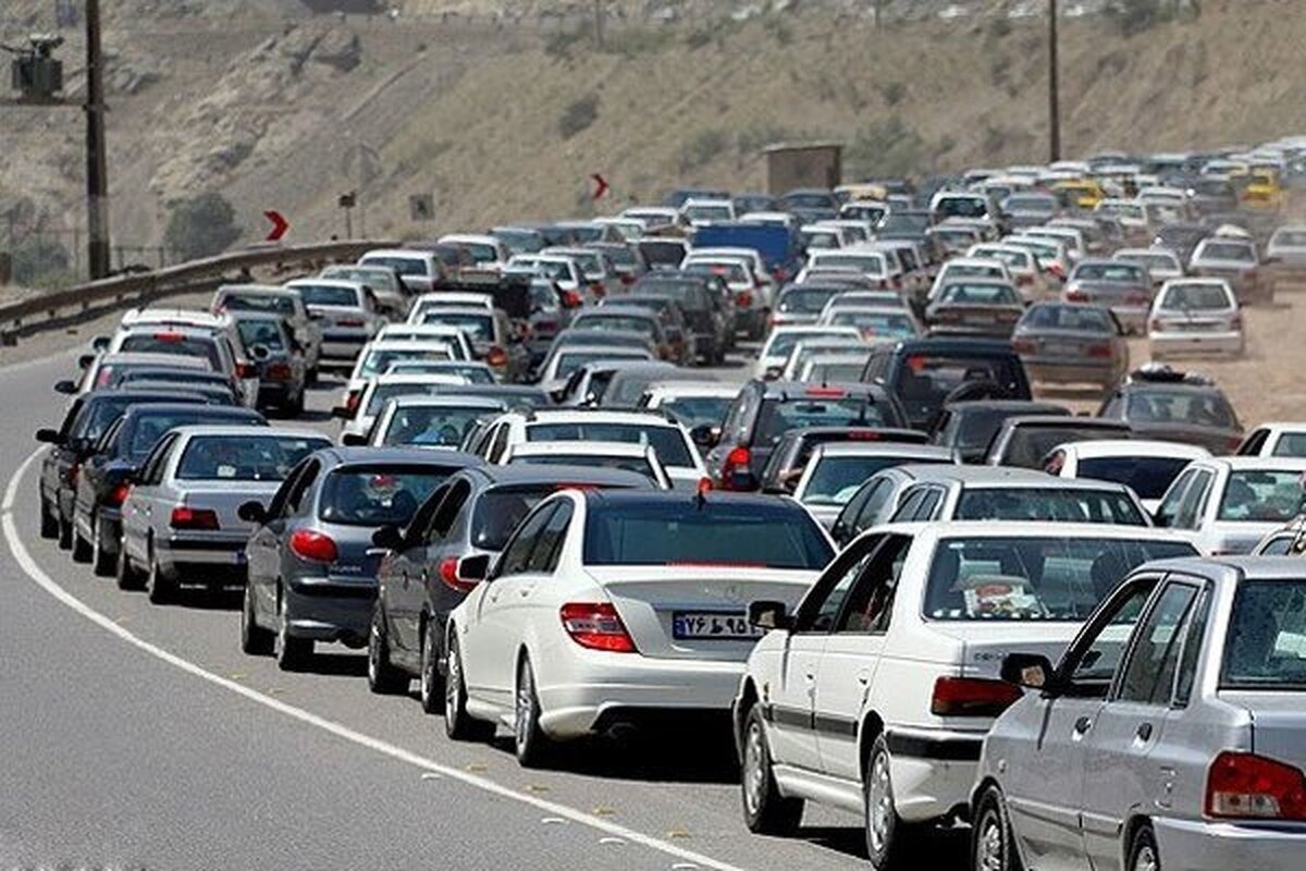 جاده چالوس از دقایقی پیش یک‌طرفه شد
