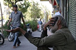 (ویدئو) درآمد شوکه‌کننده یک گدا در تبریز تنها در ۳ ساعت