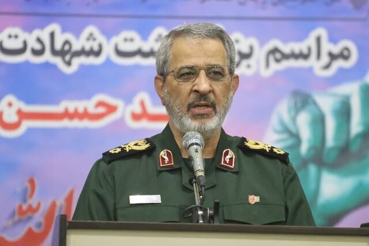 پیکر سردار شهید «غیبپرور» به شیراز منتقل شد