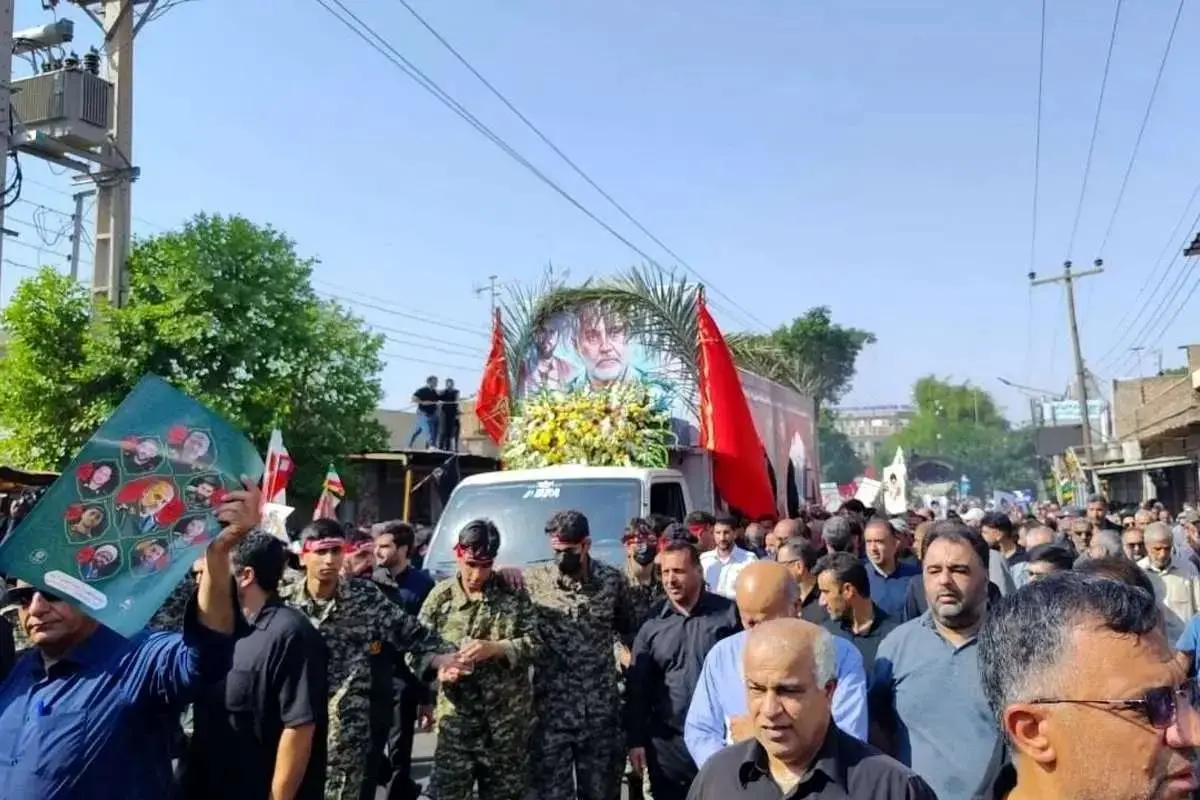 عکس | سه چهره مشهور سیاسی در مراسم تشییع پیکر غلامعلی رشید