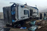 جزییات واژگونی مینی‌بوس حامل کشتی‌گیران
