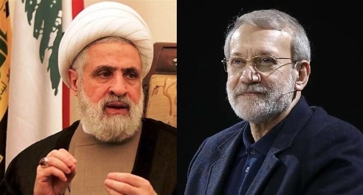 دبیرکل حزبالله لبنان با لاریجانی دیدار کرد