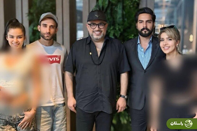 عکس رضا رشیدپور با شرکت کنندگان «عشق ابدی» جنجال به پا کرد‍!