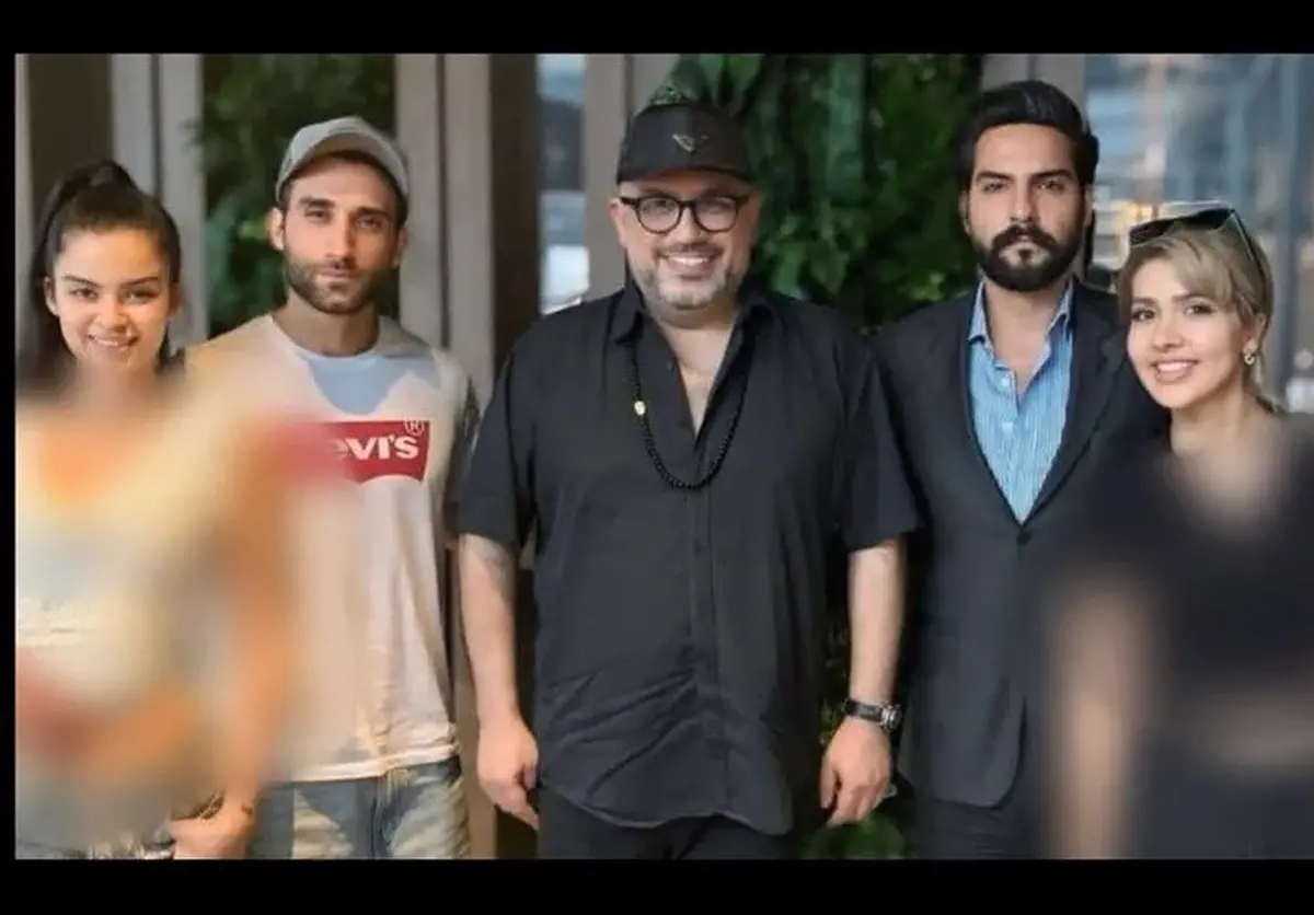 واکنش پرستو صالحی به انتشار تصویر رضا رشیدپور با طناز و دوستانش در «عشق ابدی»