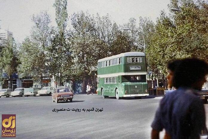 میدان فلسطین(میدان کاخ) تهران دهه 50